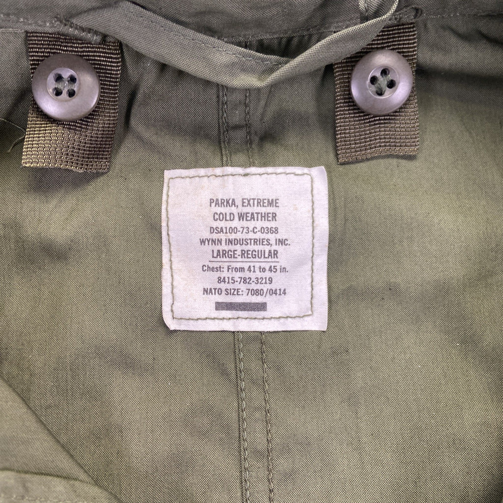 Fishtail Parka Mens L US Army Military Vintage Jacket 70s Extreme Cold Weather