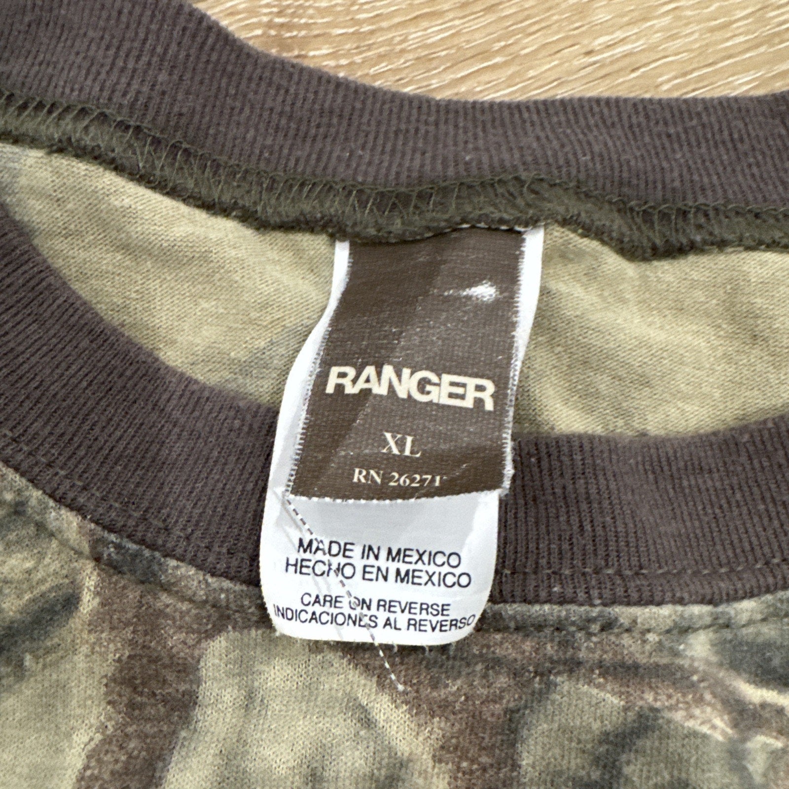 Realtree Camo Shirt Mens XL Hunting Outdoors 90s Vintage Ranger Mossy Oak