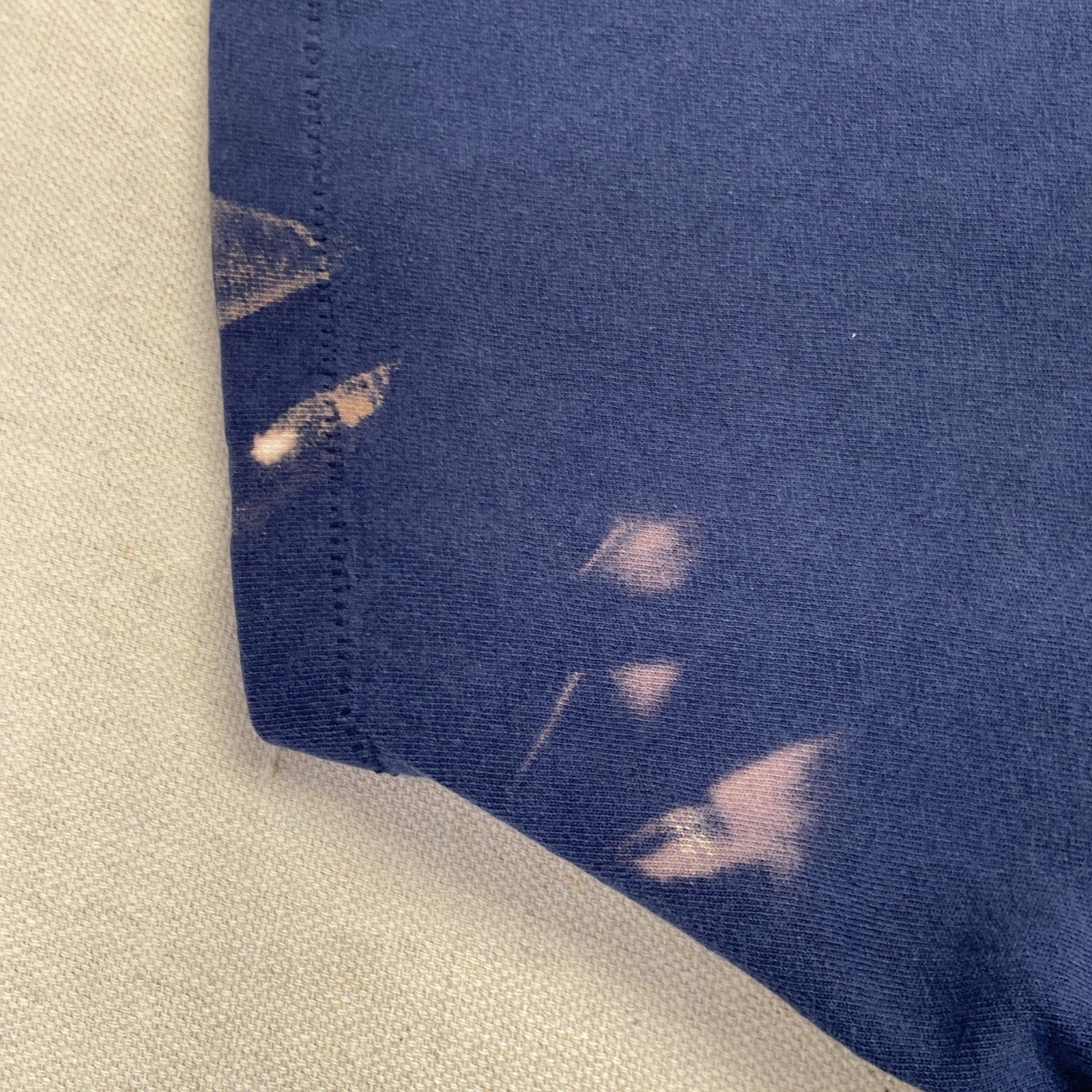 Vintage Auburn Tigers Shirt Mens XL Navy Blue Distressed 90s War Eagle