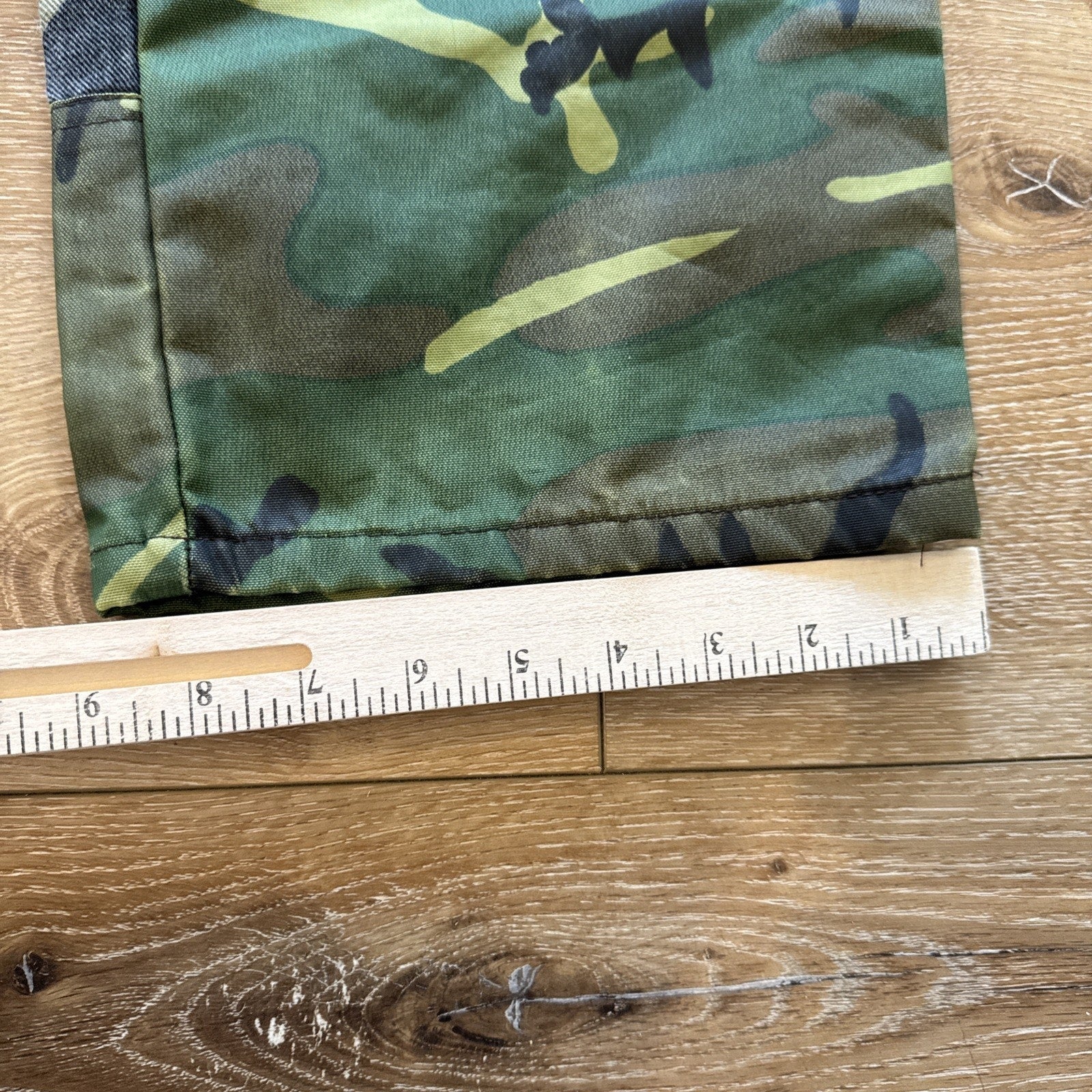 Liberty Pants Mens 36 x 32 Woodland Camo Workwear Vintage Boot Cut Double Knee