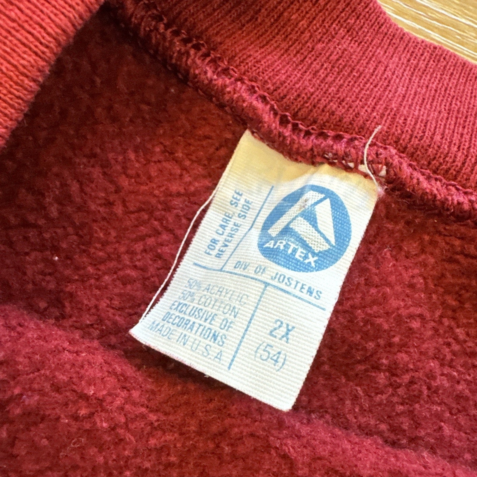 Vintage Alabama Crimson Tide Sweatshirt Mens XL Pullover Crewneck Red 90s