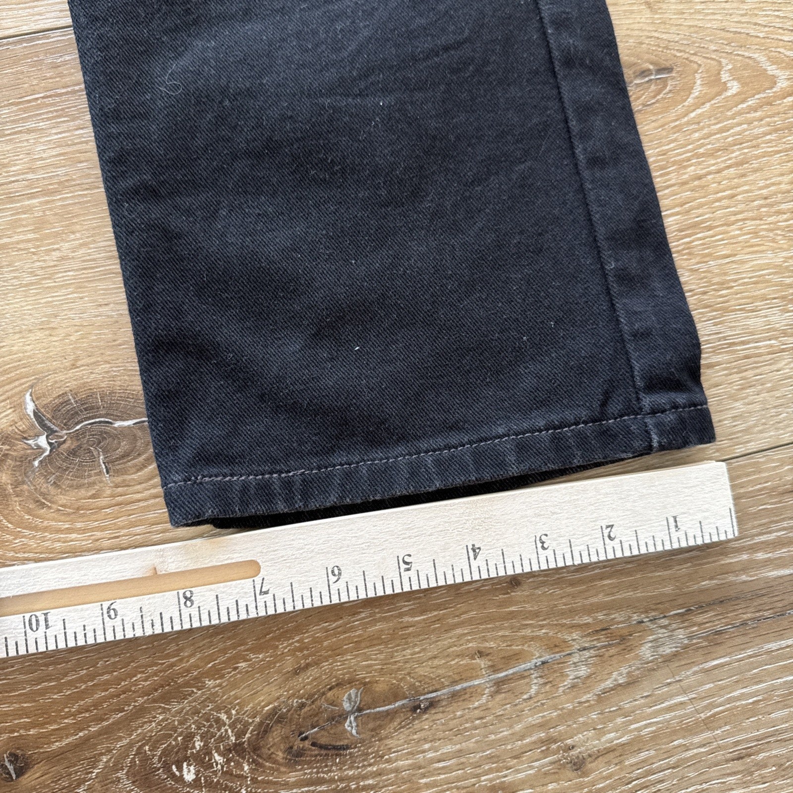 Vintage Levis 505 Jeans Mens 33 x 30 Black Denim 90s Regular Fit Straight