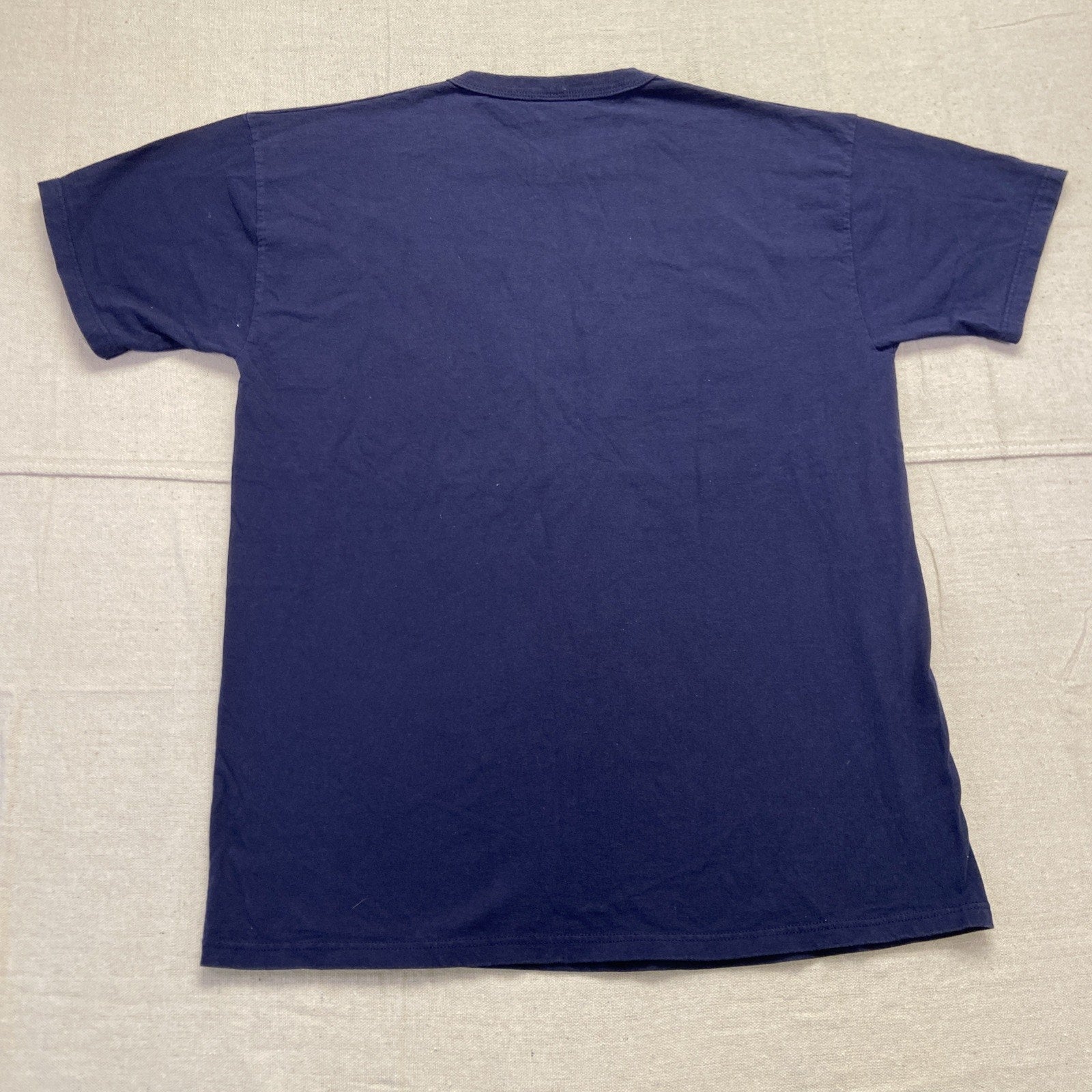 Vintage Auburn Tigers Shirt Mens L Blue Russell Athletic 90s Cotton