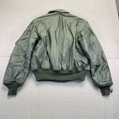 Military Jacket Mens L Flyer's Cold Weather CWU-45/P US Army Vintage