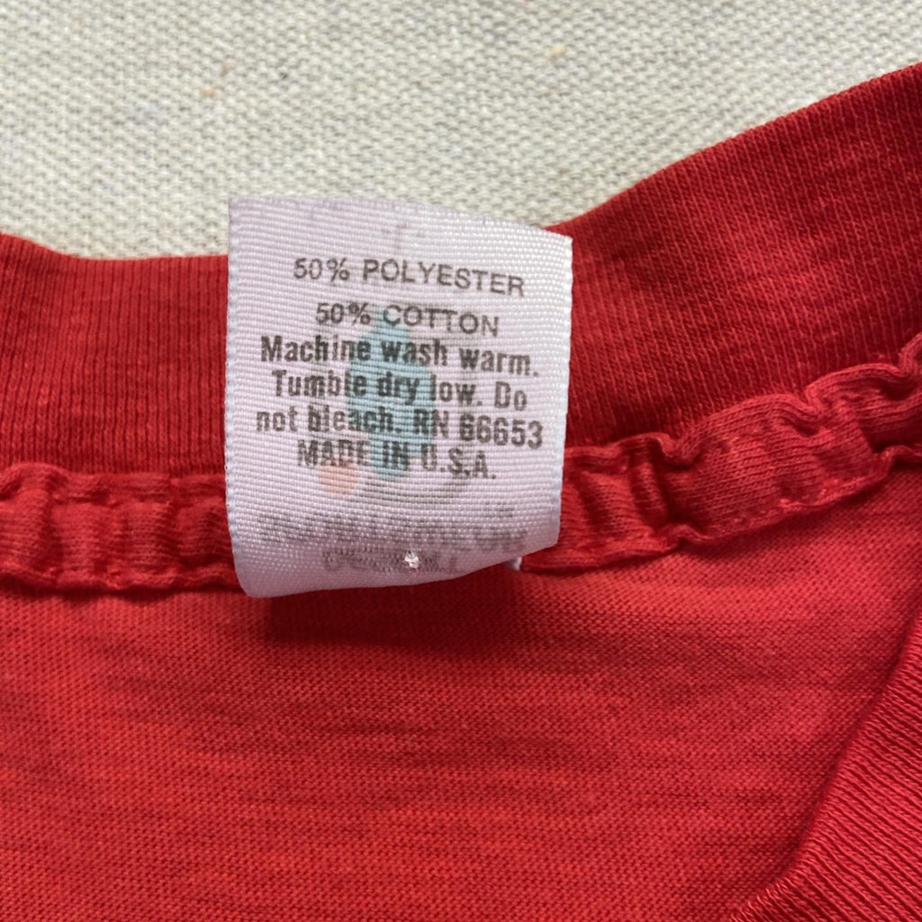 Vintage Stanford University Shirt Mens M Red Cardinals The Tree Logo 90s