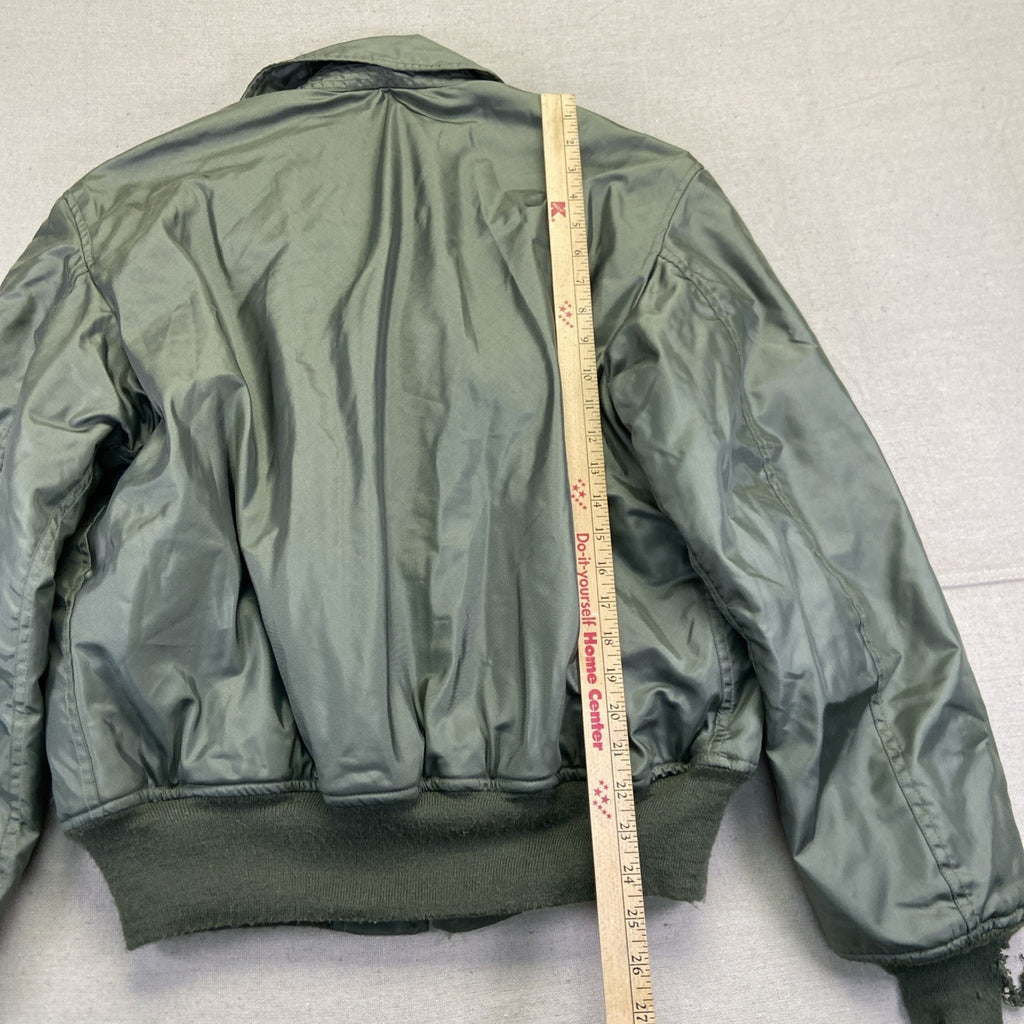 Military Jacket Mens L Flyer's Cold Weather CWU-45/P US Army Vintage
