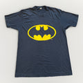 Batman Shirt Mens L Vintage Classic Logo DC Comics Black 90s 80s Screen Stars