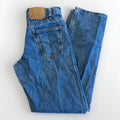 Vintage Levis 550 Jeans Mens 32 x 34 Relaxed Fit Denim Tapered Leg Orange Tab
