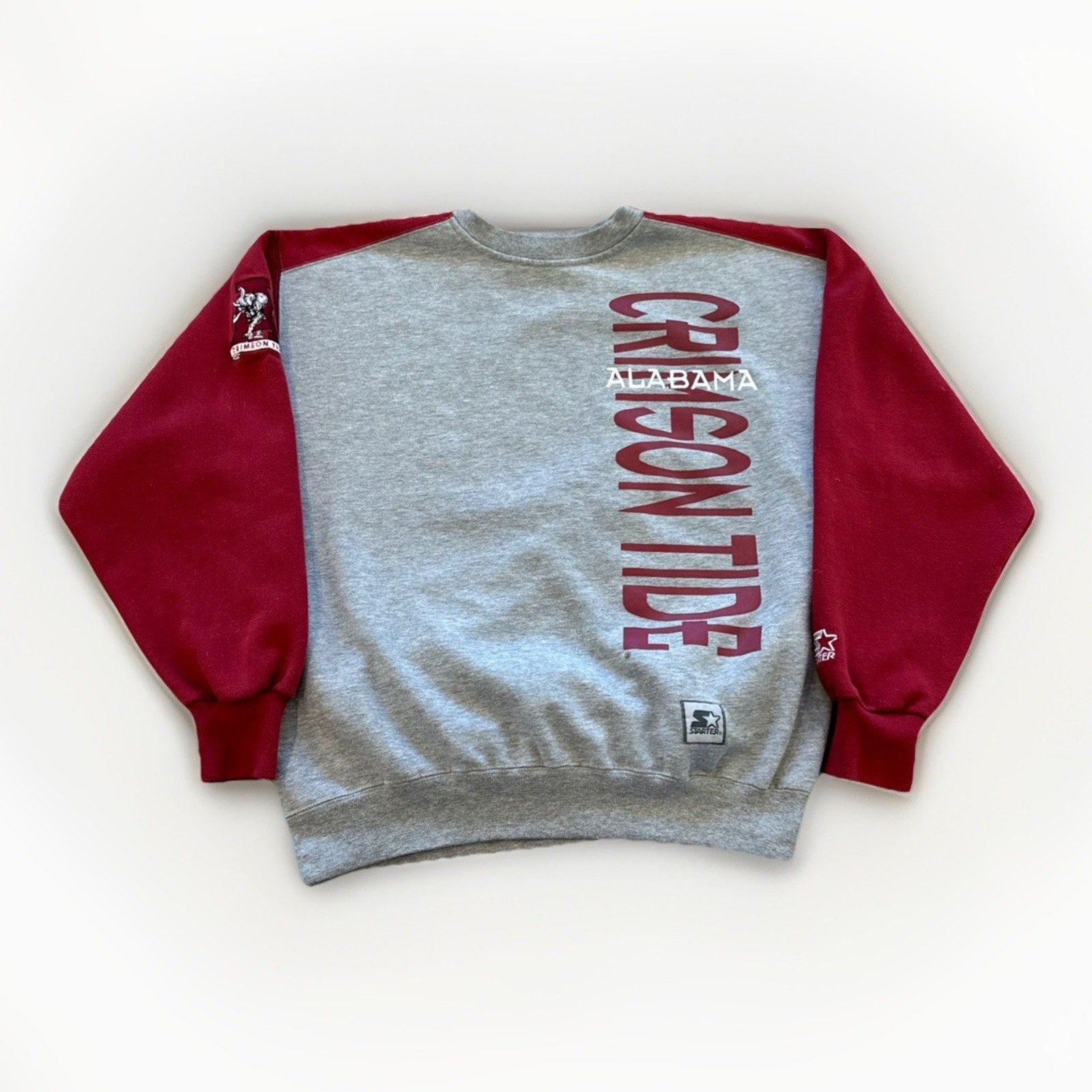 Vintage Alabama Crimson Tide Sweatshirt Mens XL 90s Pullover Crewneck Starter