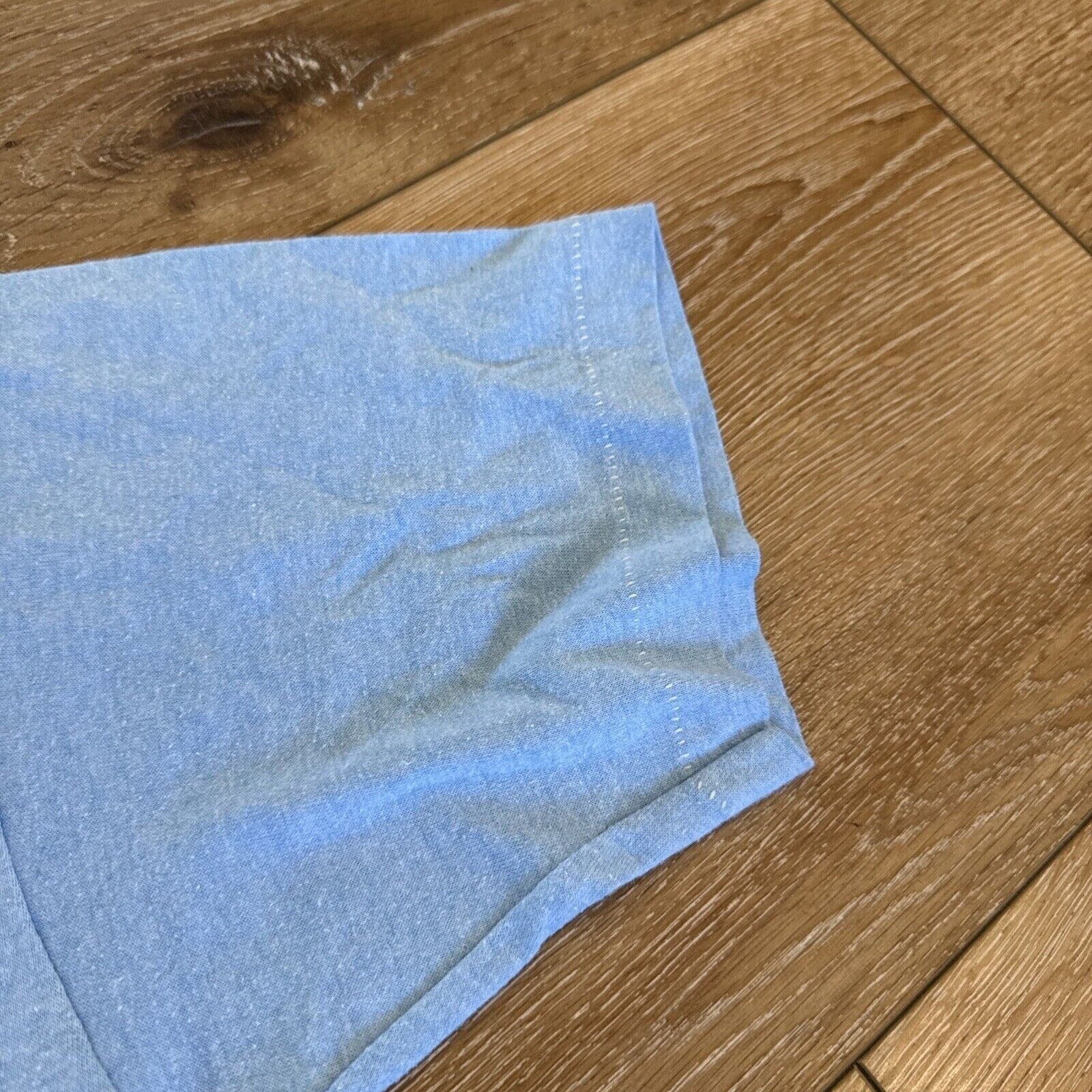 Vintage Seat Belt Shirt Mens S Blue 80s Retro Streetwear