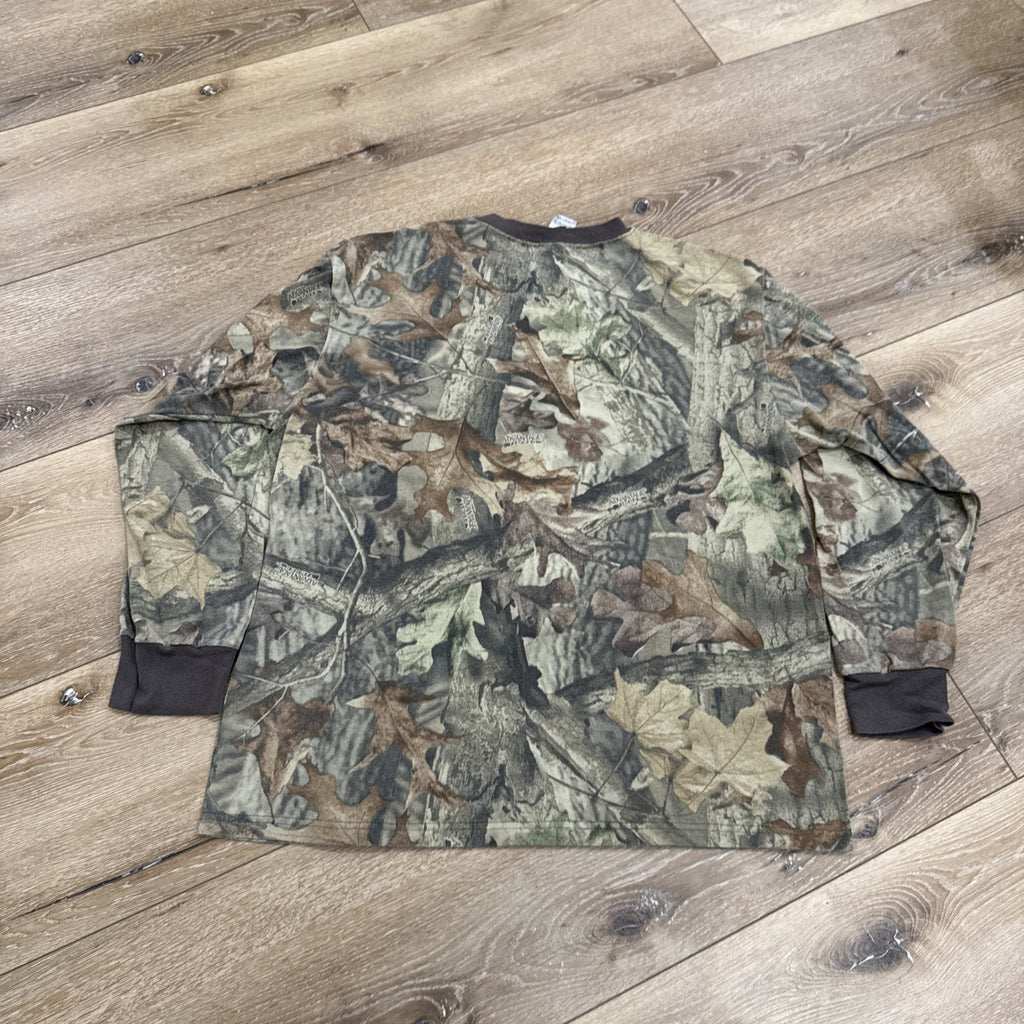 Realtree Camo Shirt Mens XL Hunting Outdoors 90s Vintage Ranger Mossy Oak