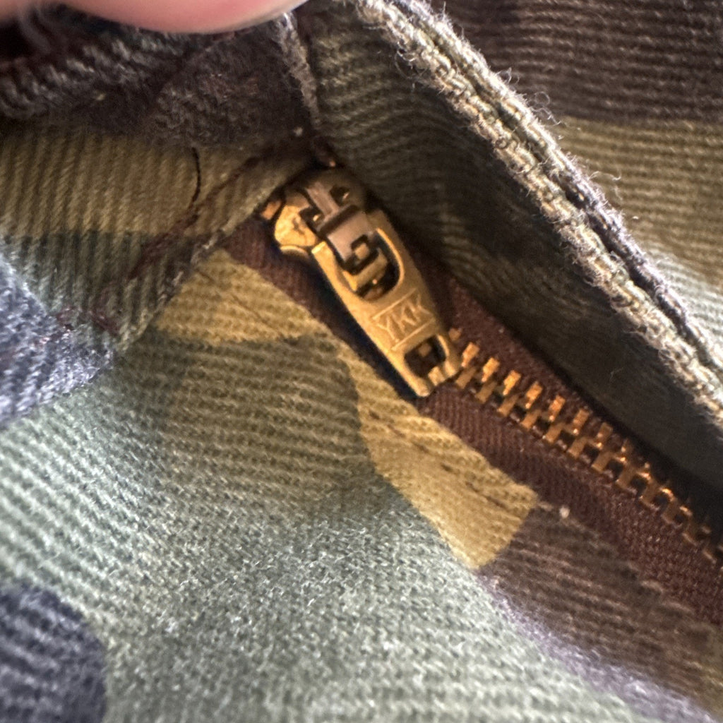 Liberty Pants Mens 36 x 32 Woodland Camo Workwear Vintage Boot Cut Double Knee