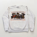 Vintage Auburn Tigers Sweatshirt Womens M 80s Teddy Bears Pullover Fleece