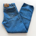 Vintage Levis 505 Jeans Mens 32 x 29 Denim Regular Fit Straight Leg Orange Tab