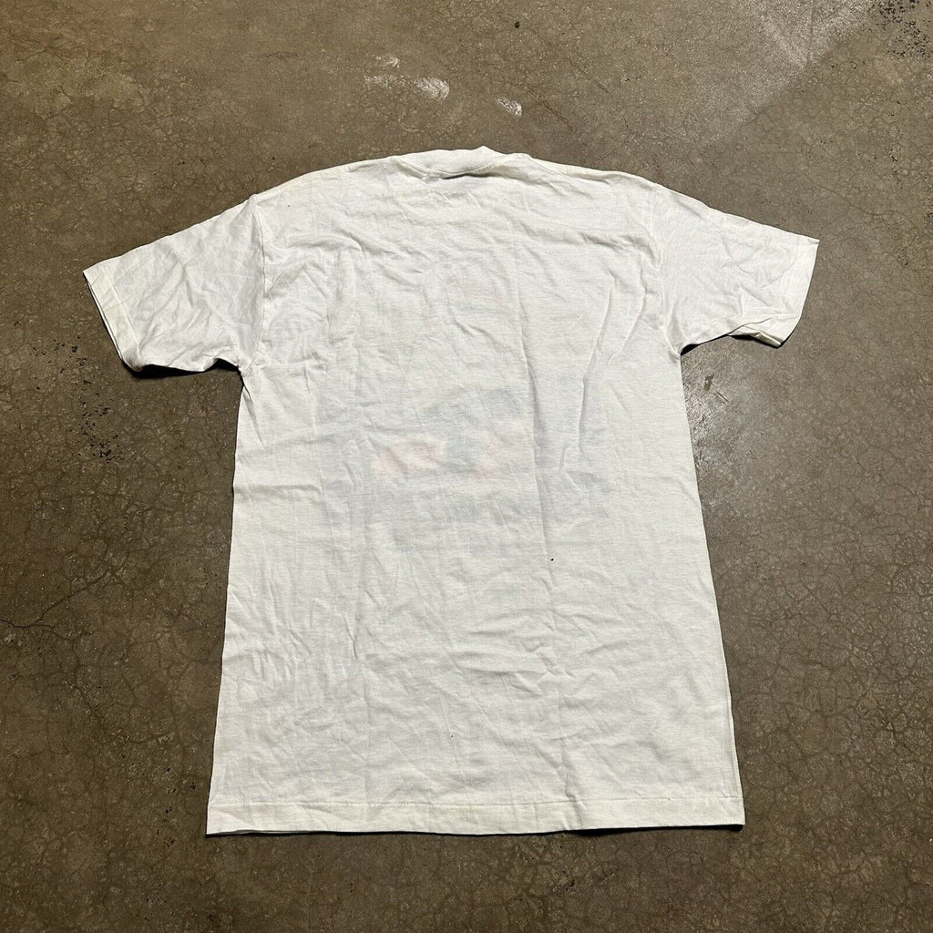 Pig Shirt Mens M Pigxies Pig Momma Wind Sailing White Cotton 90s 80s Vintage