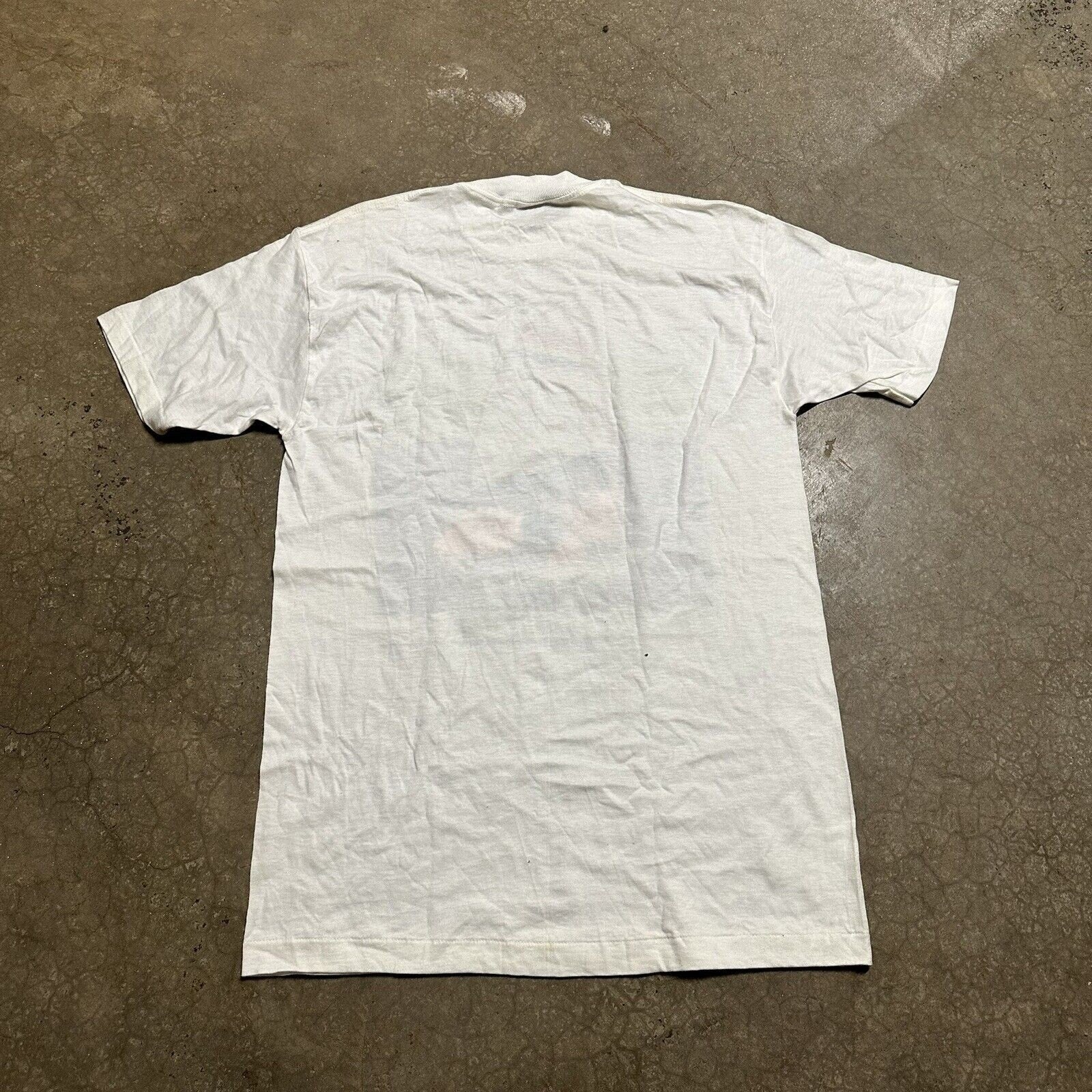 Pig Shirt Mens M Pigxies Pig Momma Wind Sailing White Cotton 90s 80s Vintage