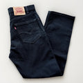 Vintage Levis 505 Jeans Mens 33 x 30 Black Denim 90s Regular Fit Straight