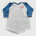 Vintage Auburn Tigers Shirt Mens L 70s Russell Athletic Raglan Baseball