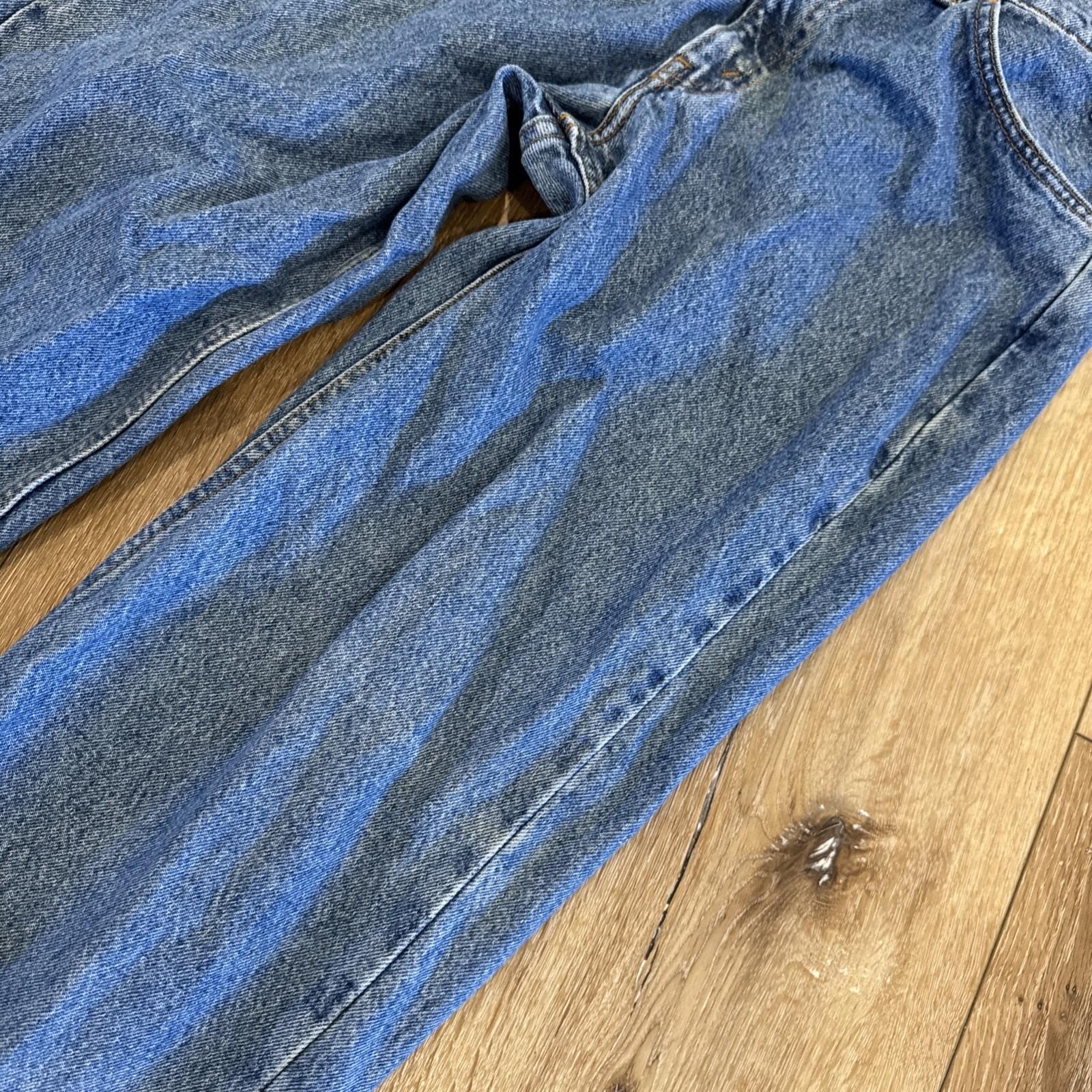 Vintage Levis 550 Jeans Mens 32 x 34 Relaxed Fit Denim Tapered Leg Orange Tab