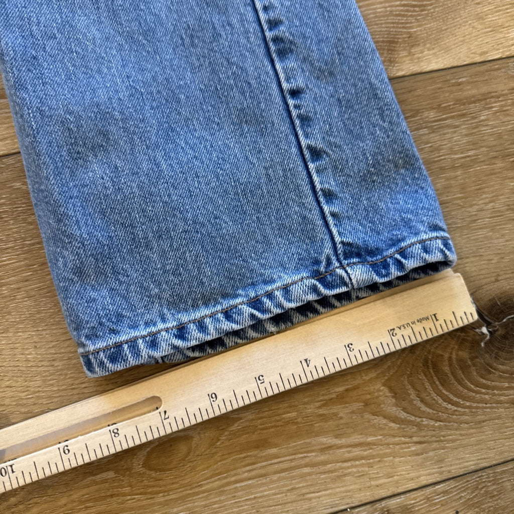 Vintage Levis 505 Jeans Mens 36 x 30 Denim Regular Fit Straight Leg 90s