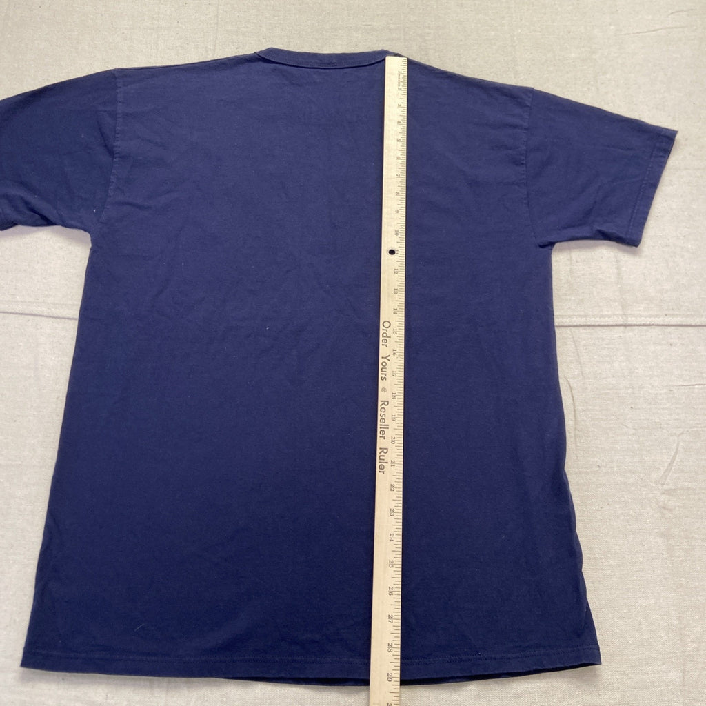 Vintage Auburn Tigers Shirt Mens L Blue Russell Athletic 90s Cotton