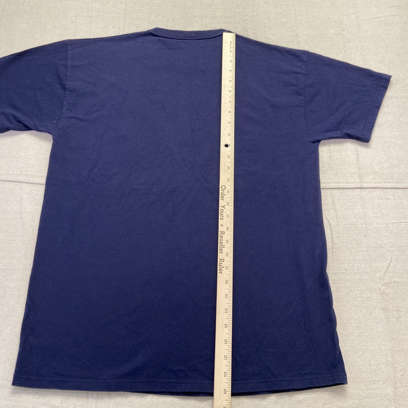 Vintage Auburn Tigers Shirt Mens L Blue Russell Athletic 90s Cotton