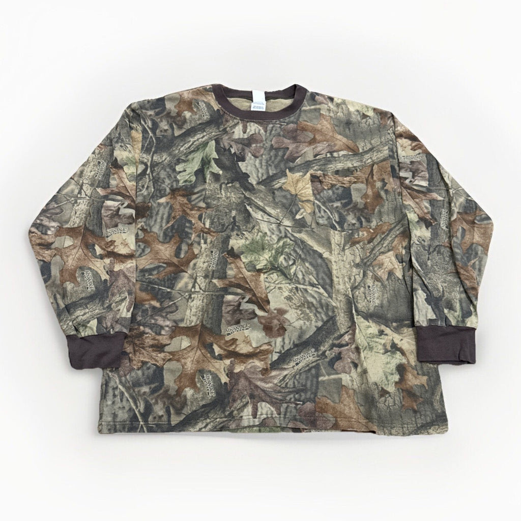 Realtree Camo Shirt Mens XL Hunting Outdoors 90s Vintage Ranger Mossy Oak