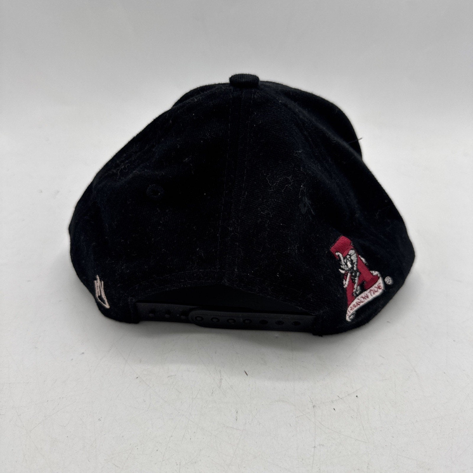 Vintage Alabama Crimson Tide Hat Adults Snapback Bama 90's Cap Nu Image Black