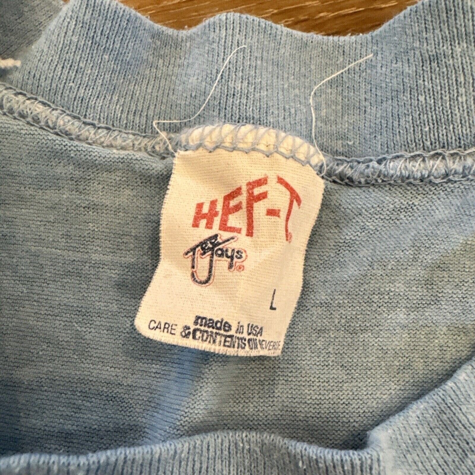 Vintage Seat Belt Shirt Mens S Blue 80s Retro Streetwear