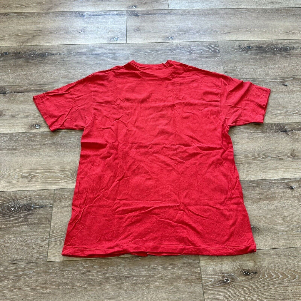Vintage Mississippi Delta Shirt Mens XL Community College Red Cotton 90s