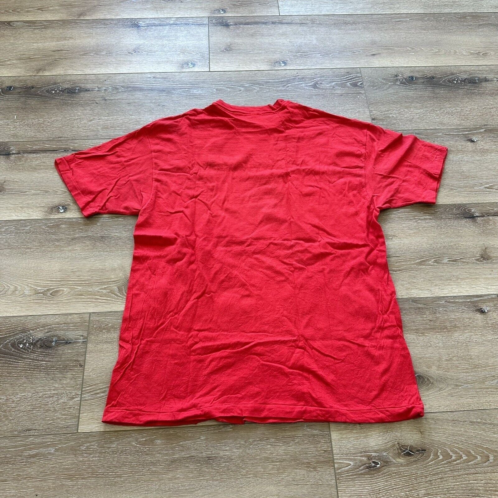 Vintage Mississippi Delta Shirt Mens XL Community College Red Cotton 90s