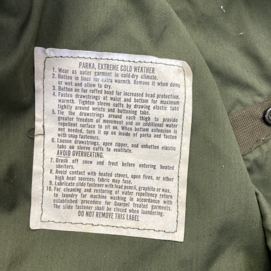 Fishtail Parka Mens L US Army Military Vintage Jacket 70s Extreme Cold Weather