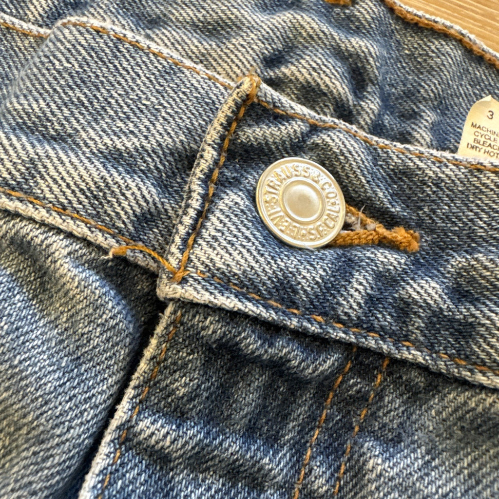 Vintage Levis 505 Jeans Mens 36 x 30 Denim Regular Fit Straight Leg 90s