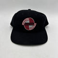 Vintage Alabama Crimson Tide Hat Adults Snapback Bama 90's Cap Nu Image Black
