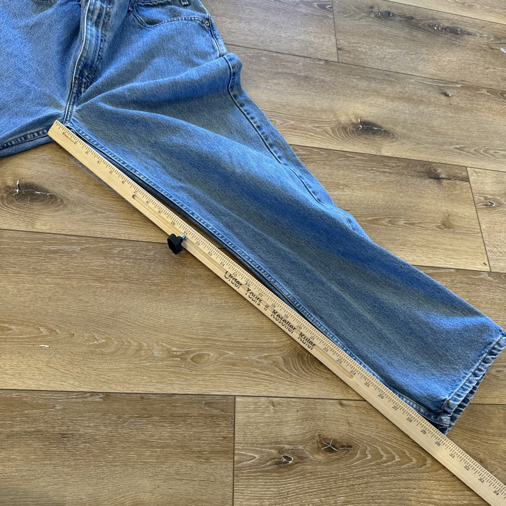 Vintage Levis 505 Jeans Mens 36 x 30 Denim Regular Fit Straight Leg 90s