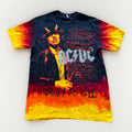 Vintage AC/DC Shirt Mens M Highway To He'll Band Tee Y2K Tie Dye Y2k