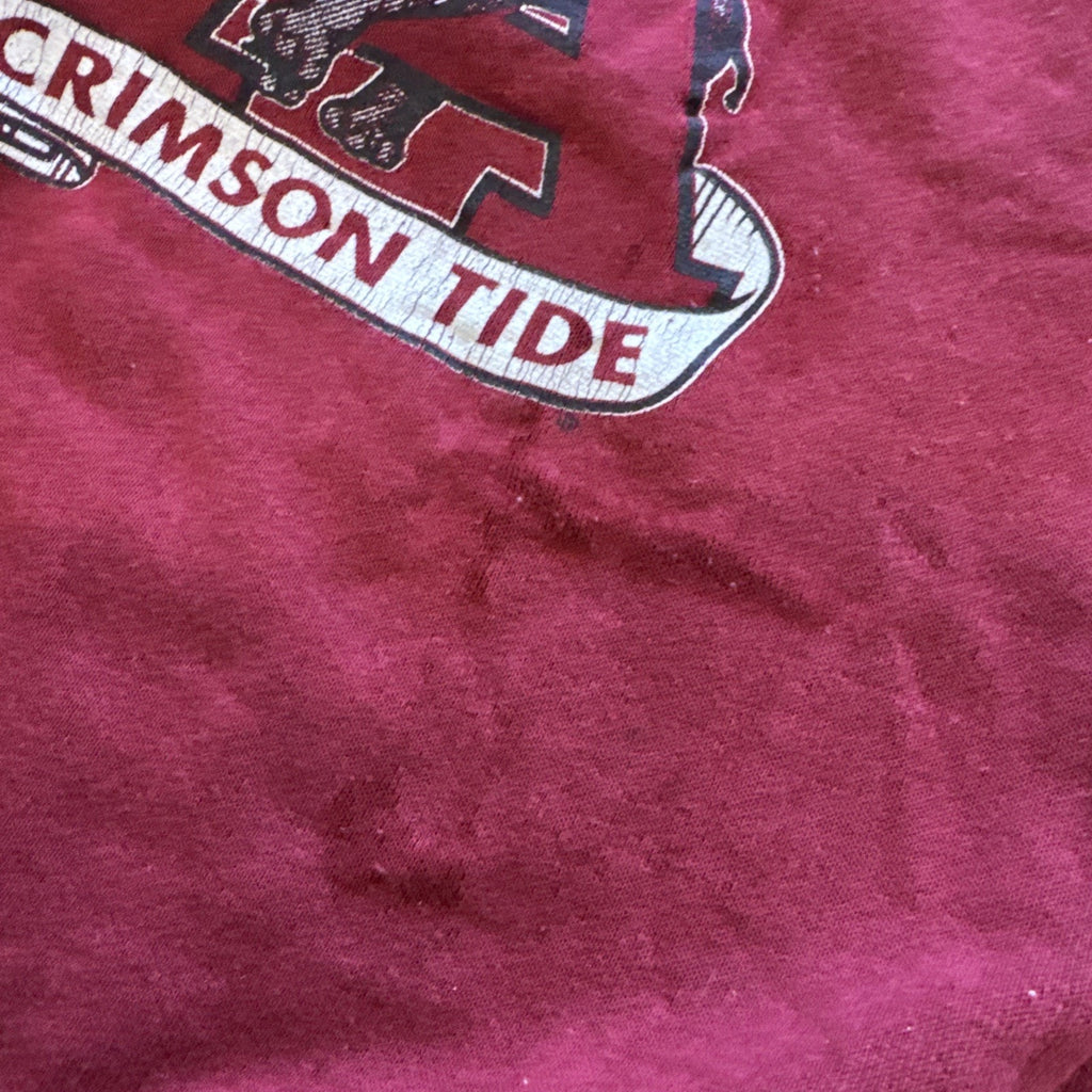 Vintage Alabama Crimson Tide Sweatshirt Mens XL Pullover Crewneck Red 90s