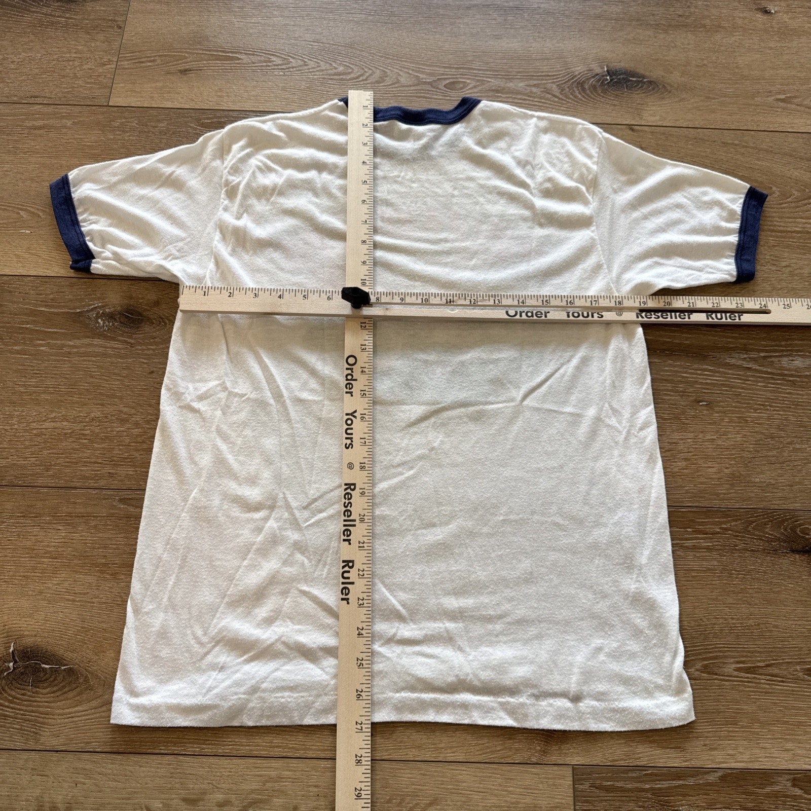 Vintage Auburn Tigers Shirt Mens M Ringer Tee 80s War Eagle