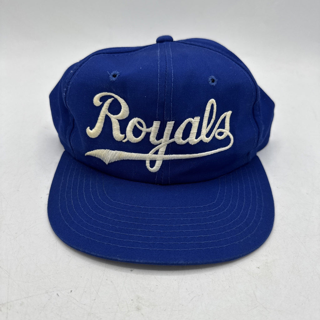 Vintage Kansas City Royals Hat MLB Snapback Sport Specialties Script Twill 90s