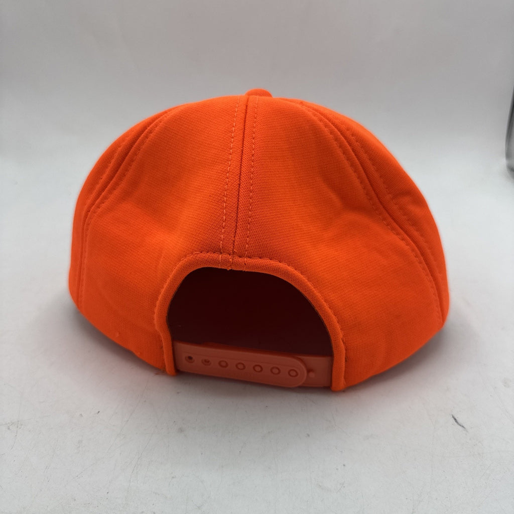 Vintage Buck Fever Hat Adults SnapBack Safety Orange 90s Deer Hunting Youngan